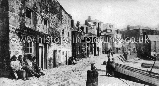 Old Houses, St Ives, Cornwall. c.1902